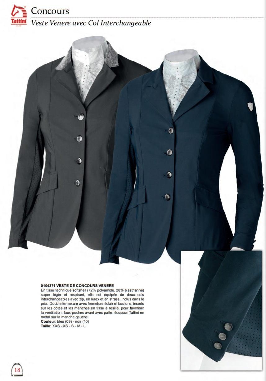 Tattini Deluxe Veste de Concours avec Col. Interchangeable - SHOPHORSE